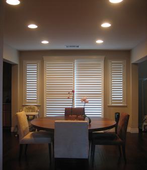 Low Cost Window Treatment in Center